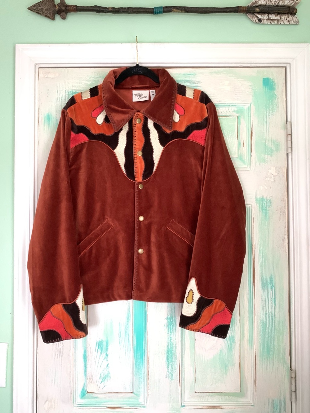 NWT The Hippie Shake Midnight Cowboy “Visions Of The Canyon” Jacket Large